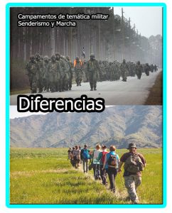 Diferencia entre marchas y senderismo